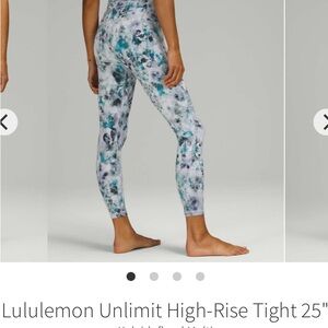 Lululemon Nulu Fabric Tights